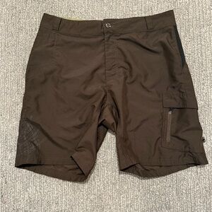 Smartwool Men’s Brown Cargo Performance Shorts Size Large